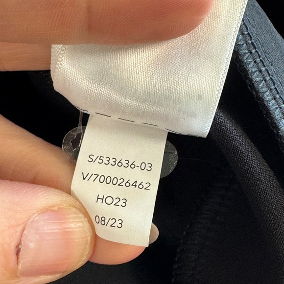 Athleta Brooklyn Ankle Pant Black Pull-On Featherweight Work Travel womens sz 0 - Picture 5 of 9